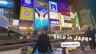 VLOG  Solo à Osaka shopping streetfood et biches de Nara 🦌⛩️ [upl. by Arlana]