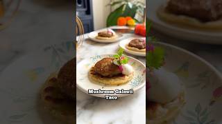 Mushroom Galouti Taco  Diwali Special with RanveerBrar shorts [upl. by Nomyar]