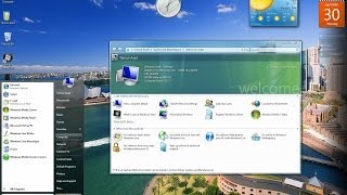 Windows Vista Ultimate  Review HD [upl. by Nannarb647]