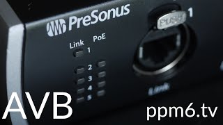 Presonus SW5E AVB switch and why you need one Networking Presonus and MOTU AVB kit [upl. by Bensen]