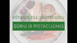 Vištienos filė įdaryta ožkų sūriu ir pistacijomis [upl. by Cogn]