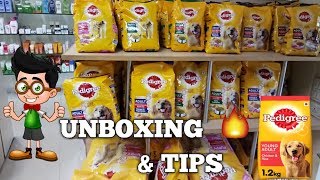 Pedigree 12kg unboxing  Pedigree review and unboxing  Best dog food for dogs [upl. by Shandee]