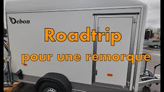 Roadtrip pour une remorque remorqueamenagee vivreautrement viesimple [upl. by Ellekcim257]