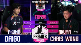 DAIGO VS CHRIS WONG TOP 96  DAY 2  Super Premier Singapore  Capcom Pro Tour 2024 [upl. by Irodim989]