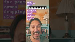 ANADIPLOSIS rhetorical device English [upl. by Lledor]