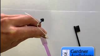 How to Clean Microphones of Your Behind The Ear Hearing Aid [upl. by Ferneau86]