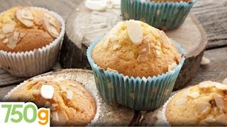 Recette de Muffins aux amandes  750g [upl. by Assilram776]