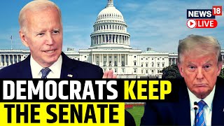 US Midterm Elections 2022 Results LIVE  Democrats Control Senate After Nevada Win  News18 Live [upl. by Asiuol158]