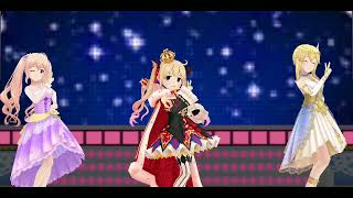 デレステ Happyx2 Days  Futaba Anzu Saionji Kotoka Clarice [upl. by Ellehsyt]