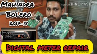 Bolero digital meter repair 201718 model [upl. by Duster]