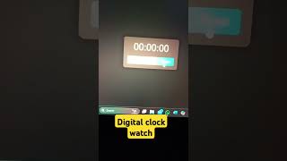 Make a digital clock watch on javascript 😉coding programming trending viral [upl. by Woll]