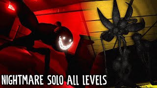 Apeirophobia  Nightmare Mode  Level 0 to 16  Solo Full Walkthrough  Roblox [upl. by Jordanna]