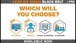 AVAILABLE NOW On Demand and Distance Learning Lean Six Sigma Black Belt Certification [upl. by Artinahs]