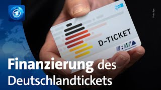 Finanzierung des Deutschlandtickets nicht gesichert [upl. by Ano]