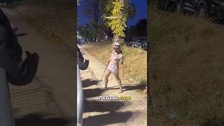 a woman imitating a zombie stylefunny zombie shorts [upl. by Church587]