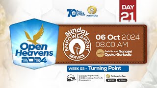 Sunday Empowerment Service Day 20 of Open Heavens 2024 with Gods Servant Nanasei OpokuSarkodie… [upl. by Airom]