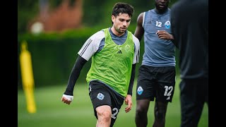 Up like a salmon 🐟 Forward Brian White Micd up for training  VWFC Behind the Scenes [upl. by Alue45]