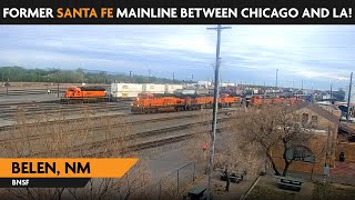 Belen New Mexico USA  Virtual Railfan LIVE [upl. by Geno]