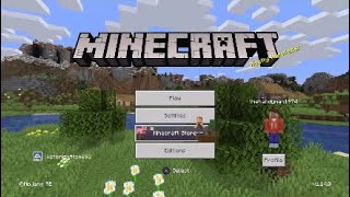 How to connect your Microsoft account to Minecraft Ps4 [upl. by Airetak]