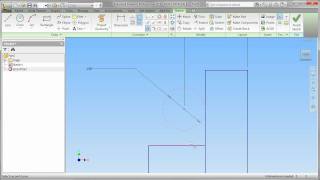 Inventor Back to Basics  Sketch Linetype Overrides [upl. by Ninos]