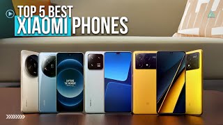 Top 5 Best Xiaomi Phones in 2024 [upl. by Vivianne]