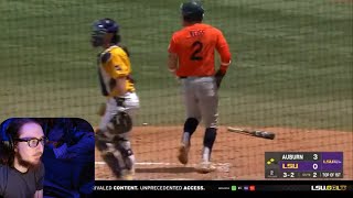 EVERYTHING IS FINE   Auburn vs LSU Highlights Game 3  2024 College Baseball Highlights [upl. by Adiasteb40]