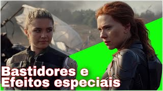 Viúva negra  veja os bastidores e efeitos especiais nas cenas MARVEL Black Widow [upl. by Anyak]