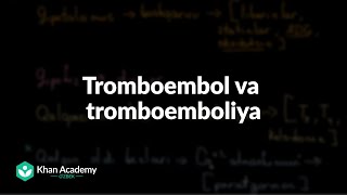 Tromboembol va tromboemboliya  Tibbiyot [upl. by Twyla84]