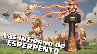 Las TORRES INFIERNO de Esperpento empiezan a TROLLEAR  Clash of Clans con TheAlvaro845  Español [upl. by Jeremy]