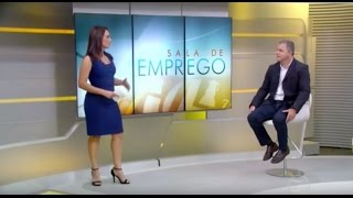 Estágio e primeiro emprego  Jornal Hoje REDE GLOBO [upl. by Farly487]