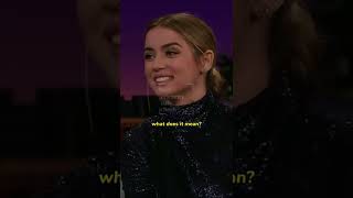 Ana de Armas teach a classic cuban phrase spanish james corden [upl. by Myrtie]