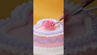 Heart cake 🎂 shortsfeed cake [upl. by Amasa]