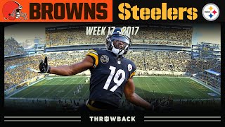 JuJu Does It All Browns vs Steelers 2017 Week 17 [upl. by Elfreda]