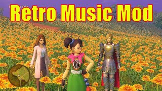 DQXIS Retro Music Mod DQ8 Overworld Theme Comparison [upl. by Jaala]