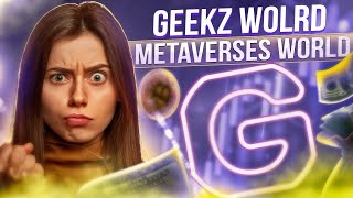 ⚡ GEEKZ WORLD ⚡ MULTIVERSE OF METAVERSES ⚡ UTILITY TOKEN ⚡ [upl. by Aniral340]