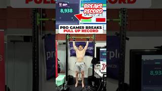 PRO GAMER BREAKS PULL UP WORLD RECORD CENSOR [upl. by Tabbi]