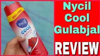 Nycil Cool Gulabjal Powder Review [upl. by Yhtak947]