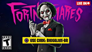 ✨BEMVINDOS AO FORTNITE HALLOWEN CODE 💥BIGUALIVEBR💥 [upl. by Welcher230]