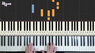 Free Loop  Daniel Powter｜Piano Tutorial [upl. by Elay]