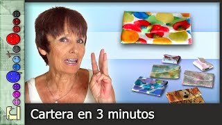 Cómo hacer una Cartera en 3 Minutos Tutorial [upl. by Ahsap]