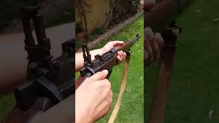 Lee Enfield Rifle No 5 Mk I quotJungle Carbinequot The British rifle from WW2 asmr worldwar2 [upl. by Maynord]