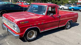 Test Drive 1972 Ford F100 Pickup Truck SOLD 13900 Maple Motors 1762 [upl. by Cordier]