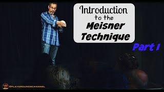 What is the Meisner Technique  Free Class with Anthony Montes part I [upl. by Ynohtnaeoj]