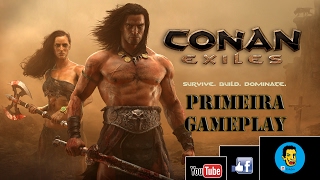 CONAN EXILES DESTRUINDO BASE COM O JARRO EXPLOSIVO [upl. by Lynus]