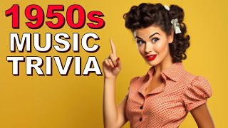 1950s Retro Quiz Test Your Nostalgia Music and More [upl. by Jonell]