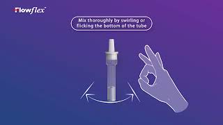 English Flowflex SARSCoV2 Antigen Rapid Test SelfTesting [upl. by Luthanen597]