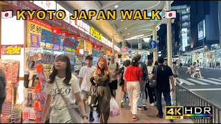 4K Kyoto Walk 🇯🇵KawaramachiKyogokuJapanWalking [upl. by Garretson]