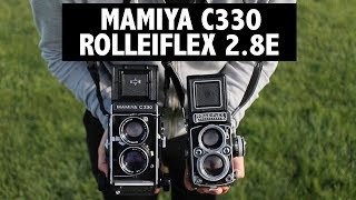 Rolleiflex 28e versus Mamiya C330 [upl. by Kitrak]