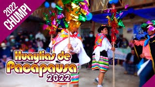 PASTORES Y HUAYLIAS DE PACAPAUSA 2022 EN CHUMPI  PARINACOCHAS  AYACUCHO ► COSTUMBRE FIN DE AÑO [upl. by Harehs]