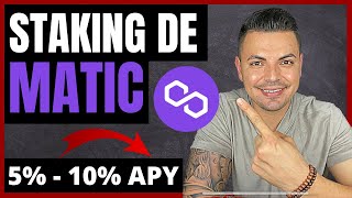 Como hacer STAKING de Polygon MATIC 2023 TUTORIAL COMPLETO [upl. by Coke32]